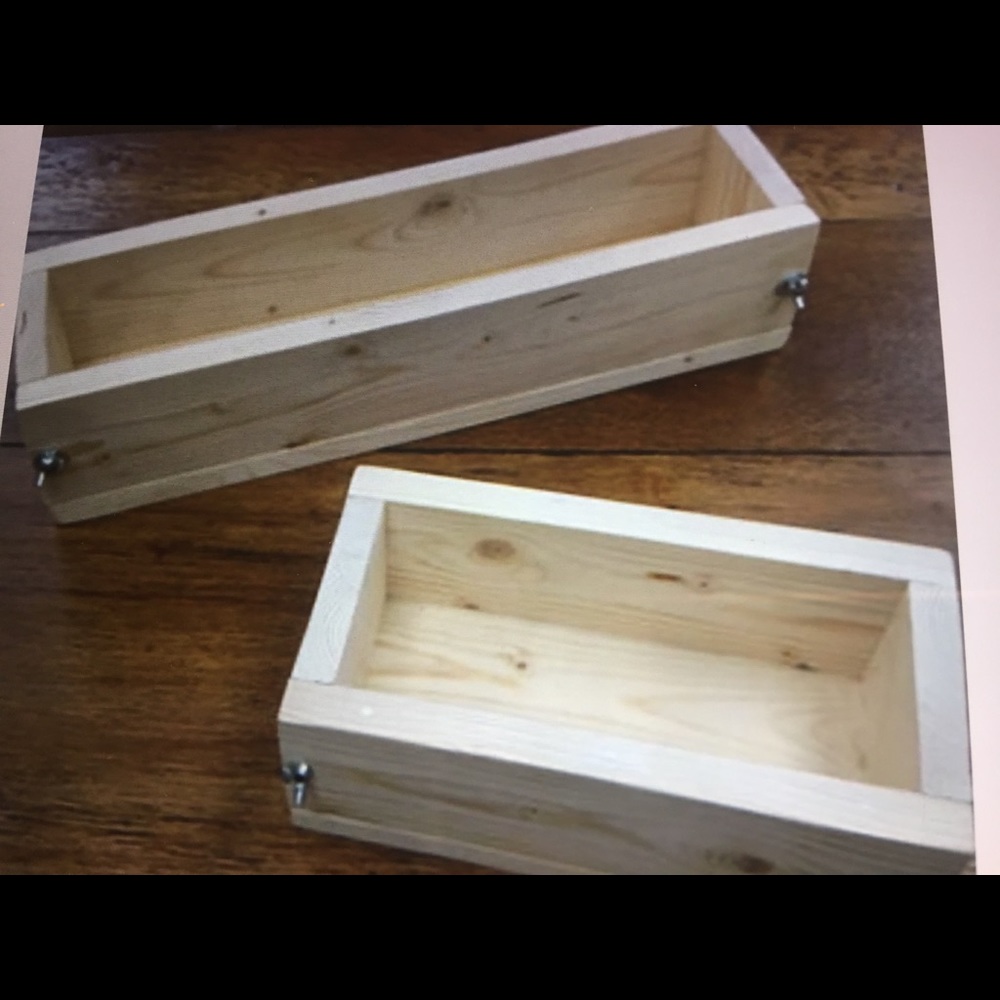 wooden soap mold 2 lb